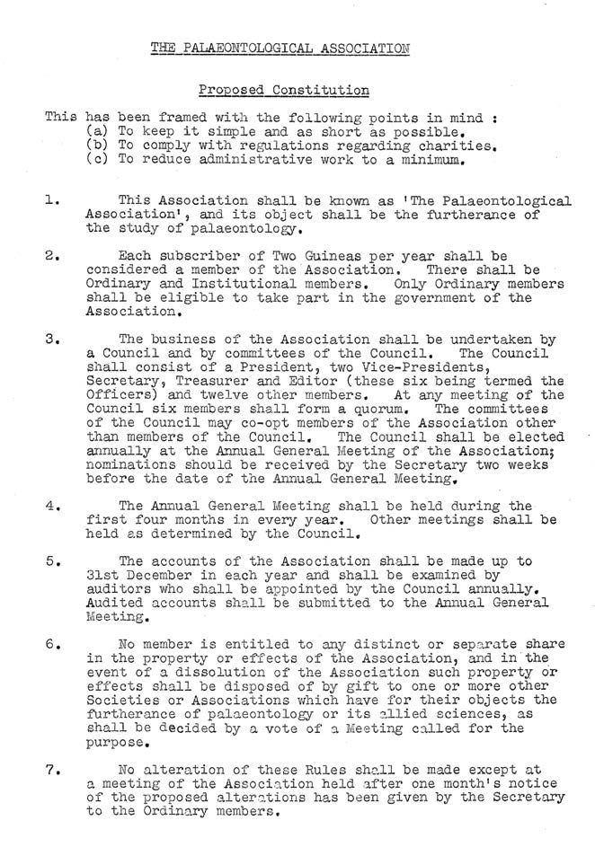 PalAss at 60 - Constitution from 1957