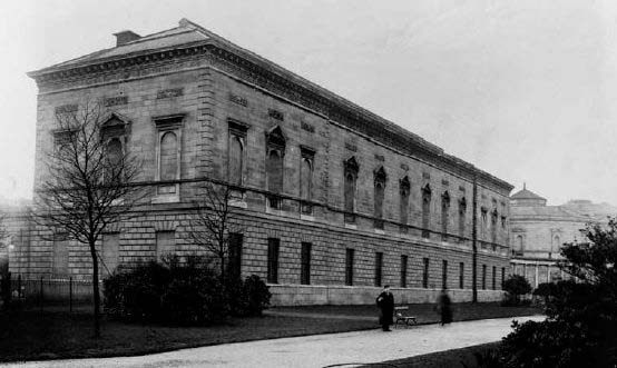 The Natural History building opened in 1857